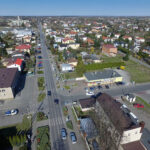 Panorama ulicy Szymanowskiej (z lotu ptaka)