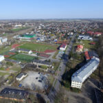 Stadion Gminny im. Stanisława Wójcika (widok z lotu ptaka)