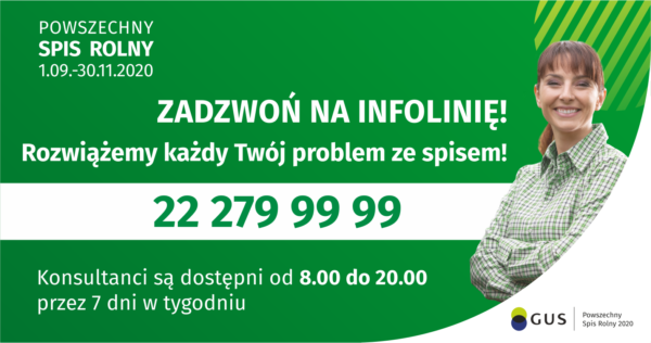 Baner, zadzwoń na infolinię