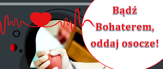 Baner apel o oddawanie osocza