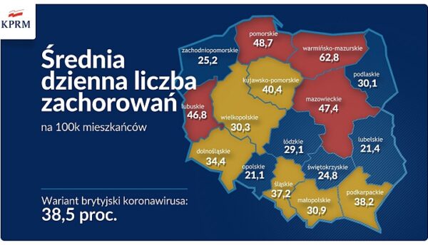 Rząd wprowadza zaostrzone zasady bezpieczeństwa na Mazowszu