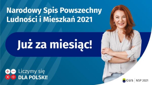 Plakat - Już za miesiąc spis powszechny