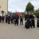 Uroczystości rozpoczęła zbiórka przed strażnicą OSP w Niepokalanowie