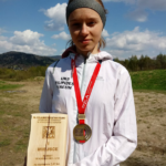 Zdobywczyni złotego medalu Eliza Galińska