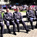 W Mszy św. 15 sierpnia uczestniczyli żołnierze 3. Warszawskiej Brygady Rakietowej Obrony Powietrznej (fot. NiepokalanówTV)