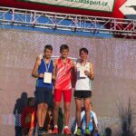 Mikołaj Olejnik - zawodnik UKS Filipides Teresin, wywalczył złoty medal na 1500 m podczas „XVI EKAG – EUROPEAN KIDS ATHLETISC GAMES 2021” w Brnie
