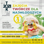 Plakat - Zajęcia twórcze dla najmłodszych