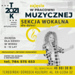Plakat - zajęcia wokalne (Zbyszek Murawski)