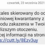 Takie sms-y to oszustwo!