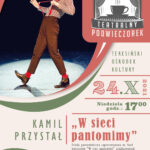 Plakat W sieci pantomimy