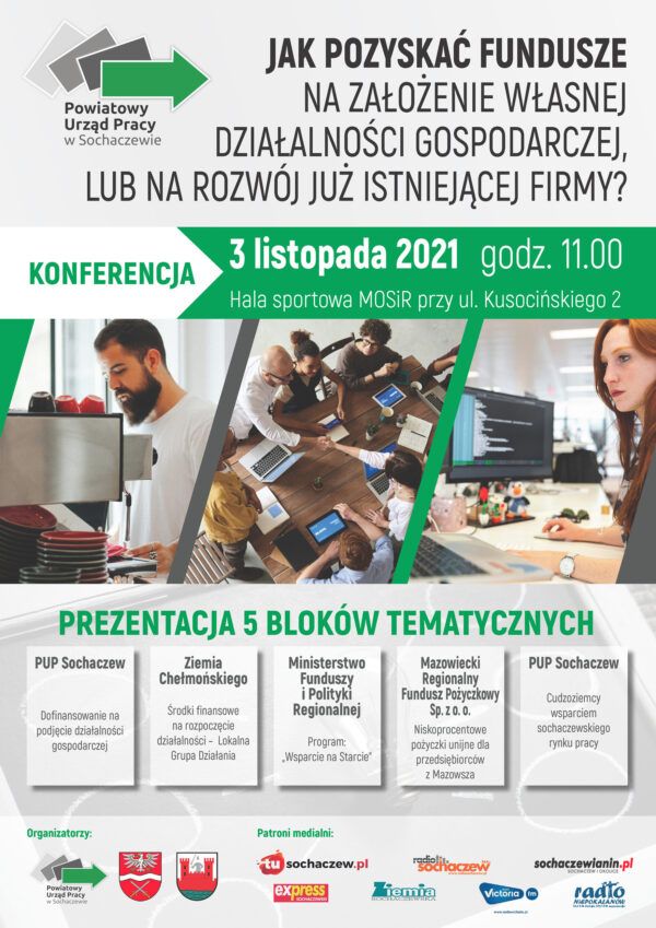 Plakat Powiatowego Urzędu Pracy