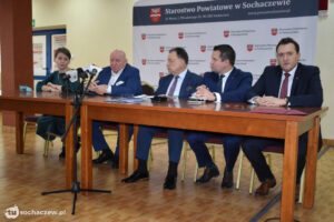 W spotkaniu uczetniczyli wiceprzewodniczący Sejmiku Województwa Mazowieckiego Mirosław Adam Orliński i Marcin Podsędek