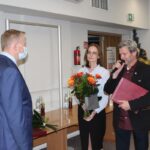 Z dyrektorem Misiakiem ciepło pożegnali się dyrektor GBP Aleksandra Starus oraz dyrektor TOK-u Mariusz Cieśniewski.