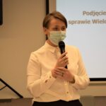 Agnieszka Rosa - skarbnik Gminy zaprezentowała główne założenia przyszłorocznego budżetu