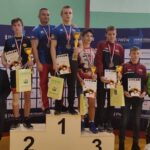 Aleksander Bielski na trzecim stopniu podium kategorii do 68 kg