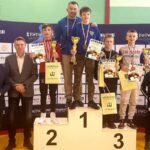 Filip Nowakowski na trzecim stopniu podium w kat. do 44 kg