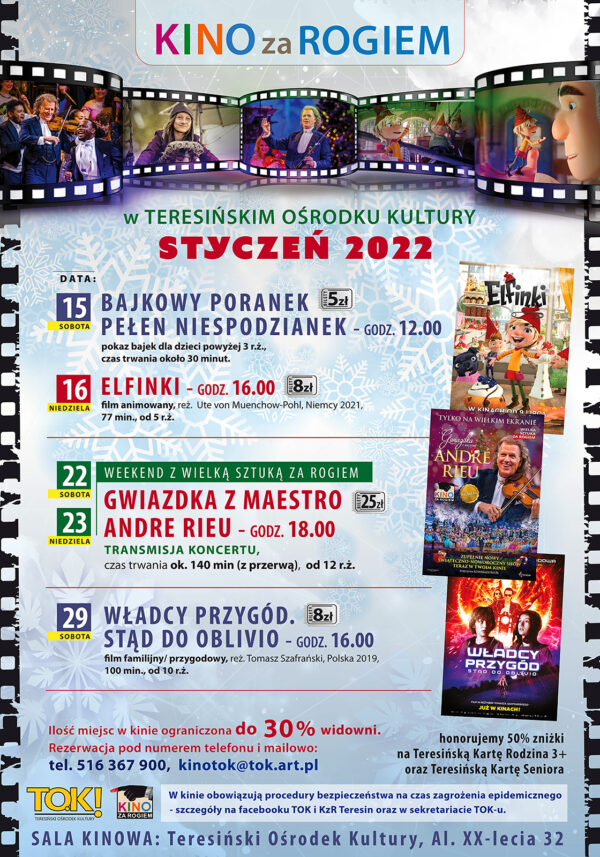 Plakat Kino za Rogiem