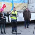 Jesteśmy z Wami! Manifestacja solidarności z Ukrainą w Teresinie