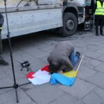 Jesteśmy z Wami! Manifestacja solidarności z Ukrainą w Teresinie