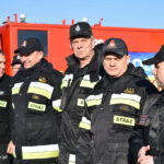 W odprawie wzięli udział także komendant powiatowy PSP w Sochaczewie st. bryg. Piotr Piątkowski oraz jego zastępca bryg. Maciej Bieńczyk