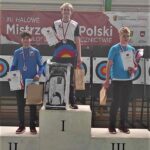 Jan Lisiecki - halowy Mistrz Polski Młodzików w Łucznictwie