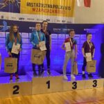 Karolina Zień na trzecim stopniu podium kategorii wagowej do 50 kg