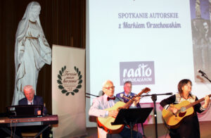 Zespół Bocianie gniazdo w składzie K. Zawadzka, M. Jaworski, M. Jarzębowski, T. Łopaciński