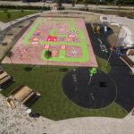 Etapy realizacji zadania: Urządzenie terenu rekreacyjno-parkowego w miejscowości Granice