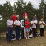 Mistrzostwa Polski w łucznictwie polowym, na trzecim stopniu podium Robert Świątek