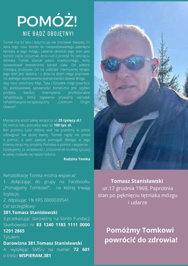 APEL O POMOC plakat