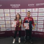 III Puchar Polski Kadetów, medaliści Karolina Zień i Dawid Bielski