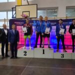 Młodzieżowe Mistrzostwa Polski - na drugim stopniu podium Adrian Wagner, fot. LMKS Krasnystaw FB