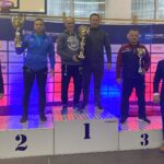Trener Sławomir Rogoziński na trzecim stopniu podium klasyfikacji klubowej
