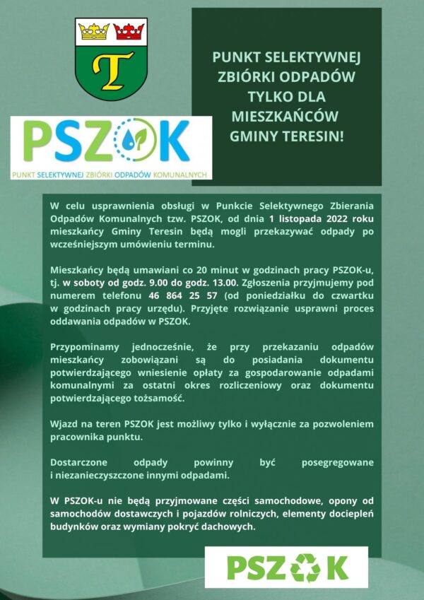 plakat pszok