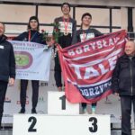 Na drugim stopniu podium wicemistrzyni Polski U18 w biegu na 2 km Lena Suchowolak