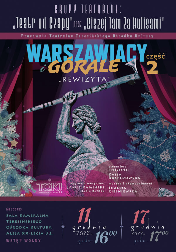 przedstawienie „Warszawiacy i Górale 2 Rewizyta” plakat