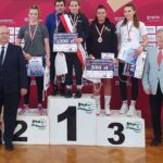 Na trzecim stopniu podium brązowa medalistka MP Marta Mechocka