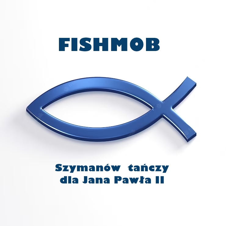 fishmob logo szymanów niepokalanów
