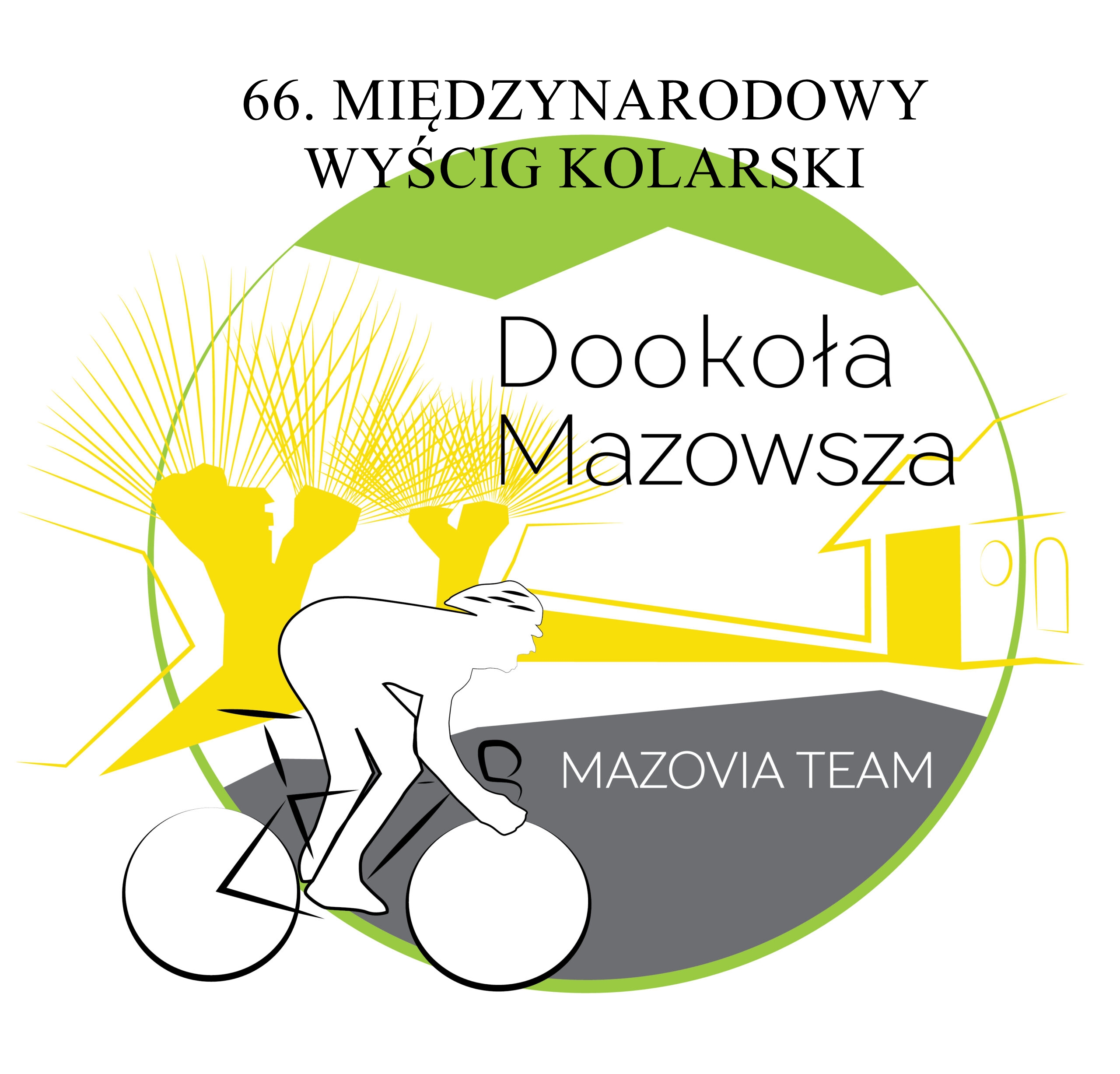 logo 66. MIĘDZYNARODOWY WYŚCIG KOLARSKI DOOKOŁA MAZOWSZA